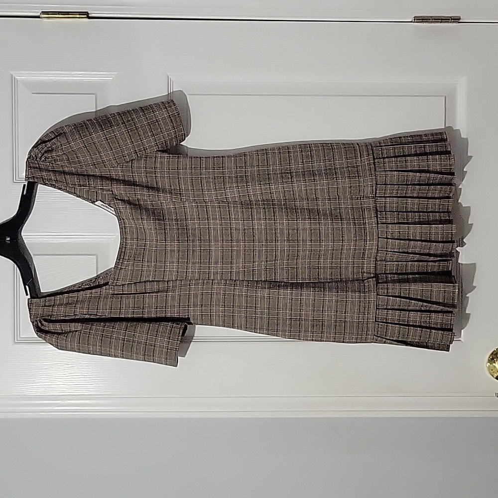 BCBG GENERATION |Plaid Dress|Size 4|Multi